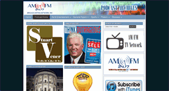 Desktop Screenshot of amfm247podcast.info